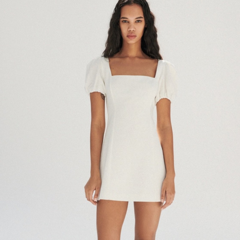 Never worn white Zara dress size small